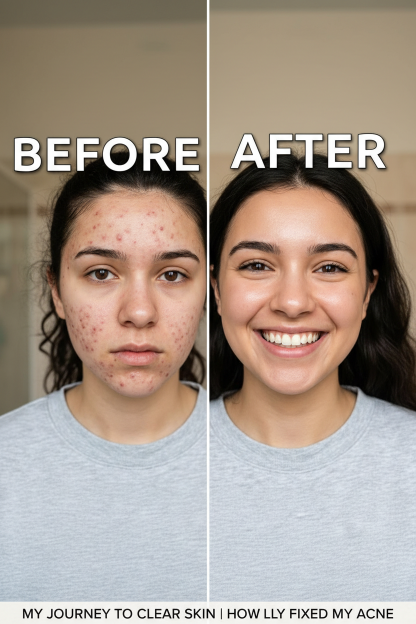 Before After Clear Skin Mobile